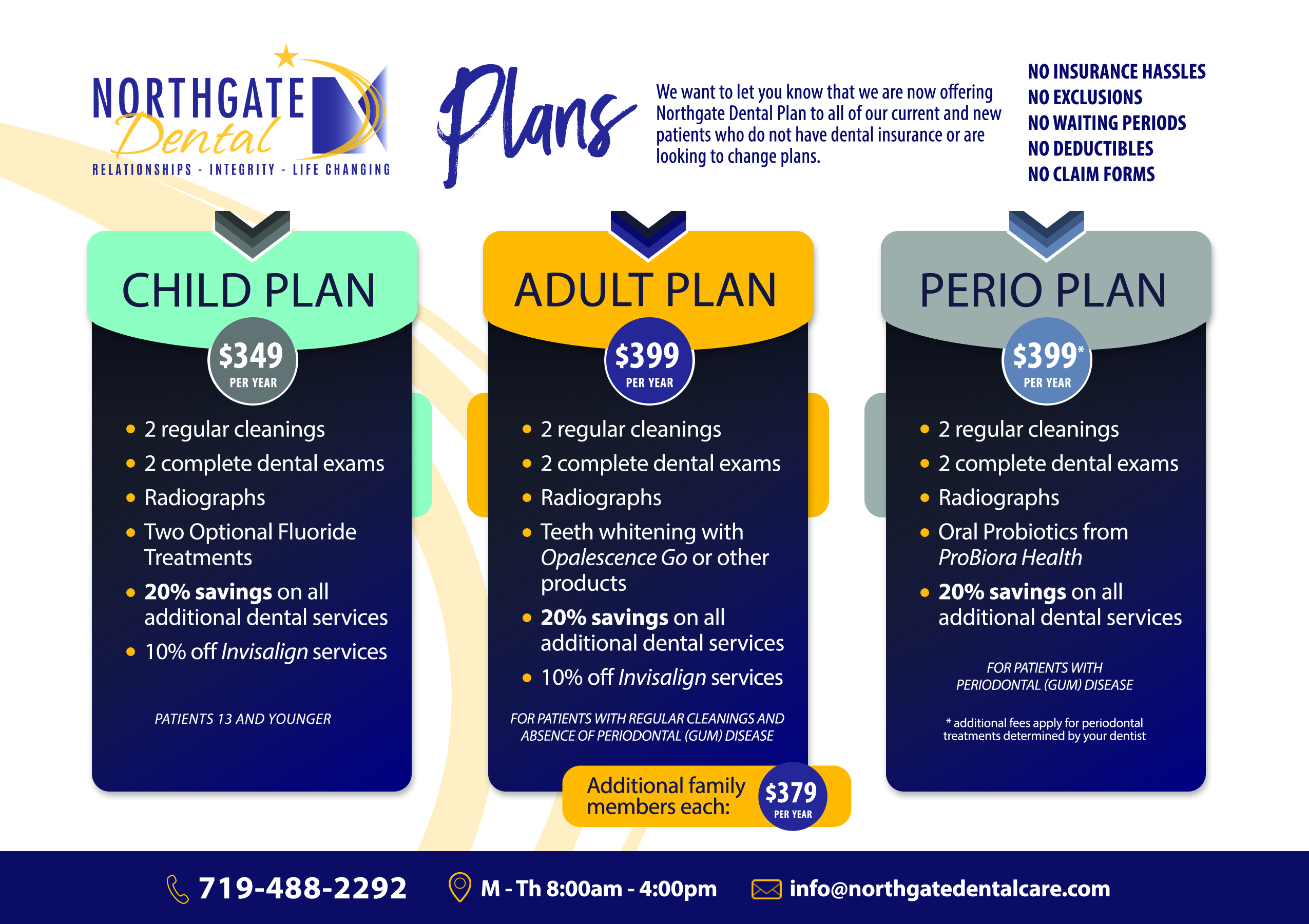 Northgate Dental Plan Northgate Dental